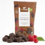 Market - Bacanie - Dulciuri - Ciocolata - Zmeura in ciocolata raw BIO, 50g - Infinity.ro
