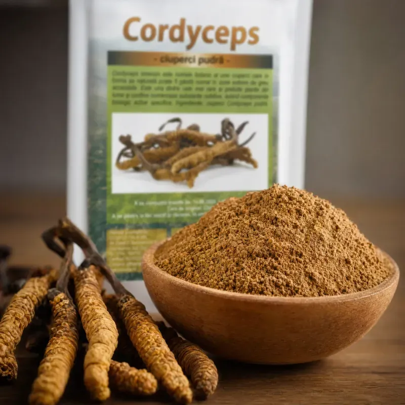 Ingrijire personala si Cosmetice - Sanatate si wellness - Suplimente alimentare - Alte suplimente alimentare - Ciuperci Cordyceps pudra, 100g - Infinity.ro