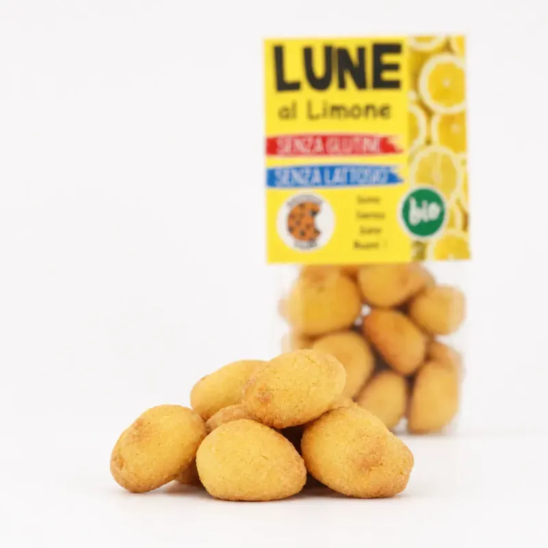 Market - Bacanie - Dulciuri - Biscuiti si napolitane - Biscuiti BIO cu lamaie, fara gluten, 200g - Infinity.ro