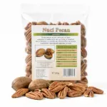 Market - Bacanie - Chipsuri si snacksuri - Alune, fistic si mixuri - Nuci pecan, 200g - Infinity.ro