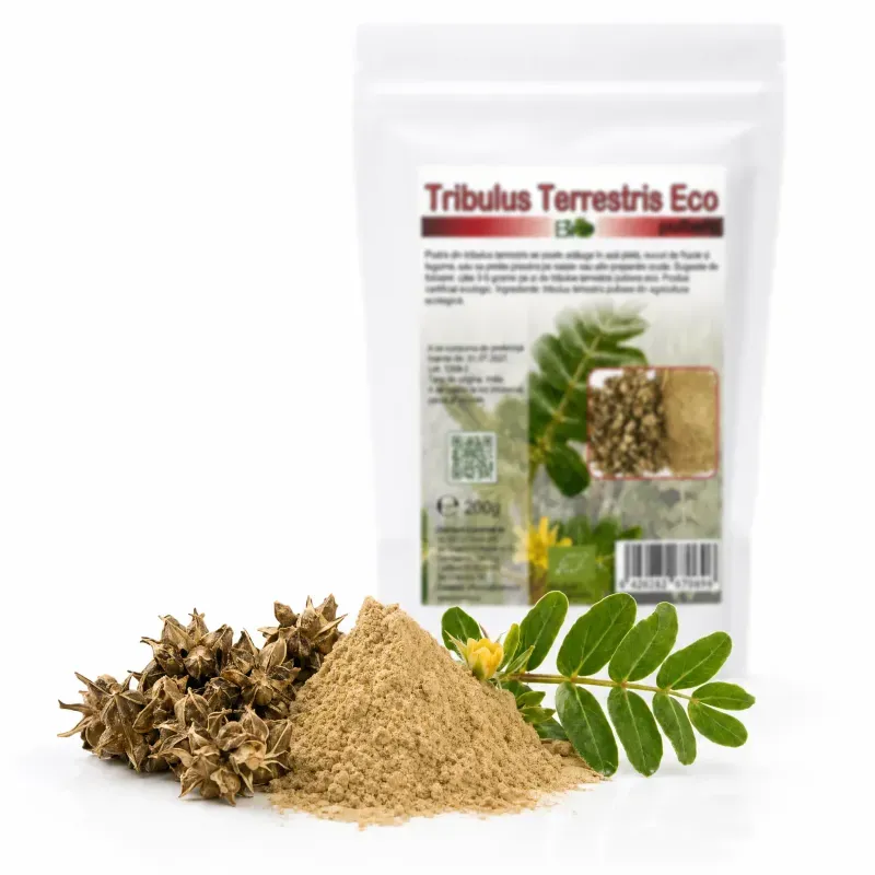 Ingrijire personala si Cosmetice - Sanatate si wellness - Suplimente alimentare - Alte suplimente alimentare - Tribulus Terrestris pudra BIO, 200g - Infinity.ro