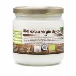 Market - Bacanie - Alimente de baza - Ulei si otet - Ulei de cocos extravirgin presat la rece BIO, 300ml - Infinity.ro