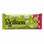 Ingrijire personala si Cosmetice - Sanatate si wellness - Suplimente alimentare - Alte suplimente alimentare - Baton raw BIO cu fistic si zmeura, Siciliana, 40g - Infinity.ro