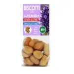 Market - Bacanie - Dulciuri - Biscuiti si napolitane - Biscuiti BIO cu lavanda si ciocolata, fara gluten, 200g - Infinity.ro