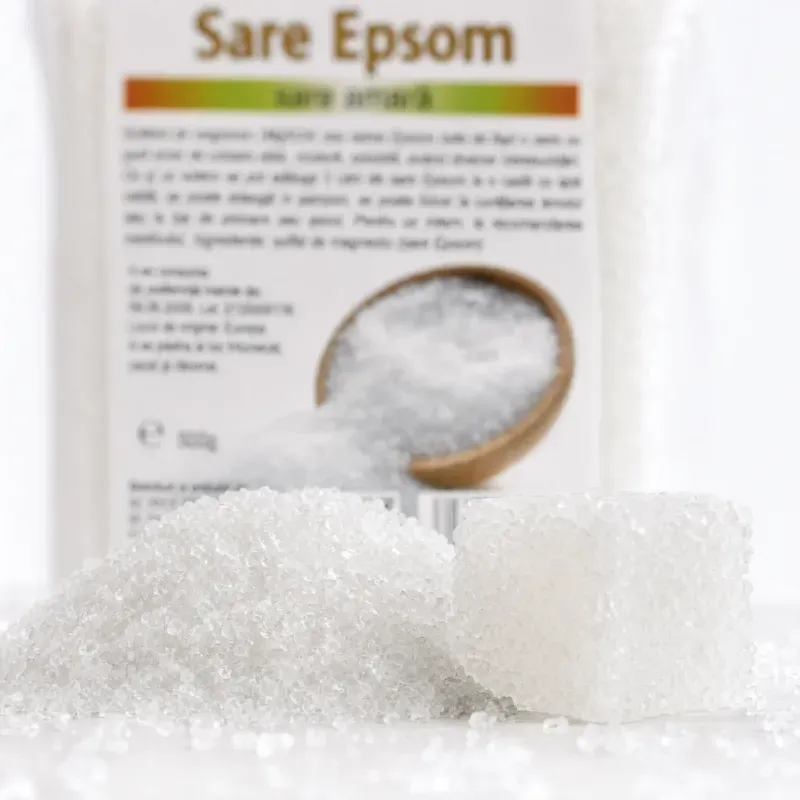 Market - Bacanie - Condimente si sosuri - Sare Epsom (sare amara), 500g - Infinity.ro