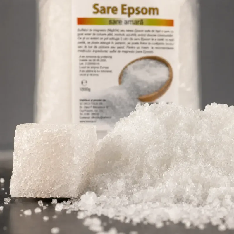 Market - Bacanie - Condimente si sosuri - Sare Epsom (sare amara), 1kg - Infinity.ro