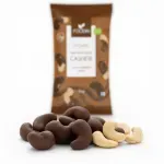 Market - Bacanie - Dulciuri - Ciocolata - Caju in ciocolata raw BIO, 60g - Infinity.ro