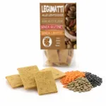 Market - Bacanie - Chipsuri si snacksuri - Saratele si crakers - Crackers BIO din leguminoase cu linte, fara gluten - Infinity.ro