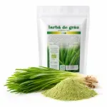 Ingrijire personala si Cosmetice - Sanatate si wellness - Suplimente alimentare - Alte suplimente alimentare - Iarba de grau pulbere BIO, 125g - Infinity.ro