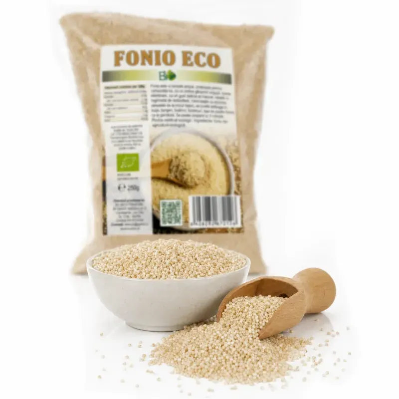 Market - Bacanie - Cereale, musli si fulgi - Fonio BIO, 250g - Infinity.ro