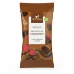 Market - Bacanie - Dulciuri - Ciocolata - Capsuni in ciocolata raw BIO, 50g - Infinity.ro