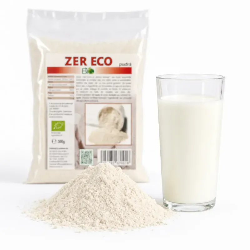 Ingrijire personala si Cosmetice - Sanatate si wellness - Suplimente alimentare - Alte suplimente alimentare - Zer pudra BIO (organic whey integral), 300g - Infinity.ro