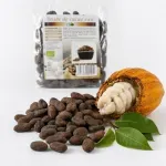 Market - Bacanie - Ingrediente prajituri - Boabe de cacao crude BIO, 200g - Infinity.ro