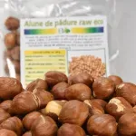 Market - Bacanie - Chipsuri si snacksuri - Alune, fistic si mixuri - Alune de padure crude BIO, miez decojit, 150g - Infinity.ro