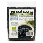 Market - Bacanie - Alimente de baza - Alte alimente si ingrediente - Linte neagra Beluga BIO, 250g - Infinity.ro