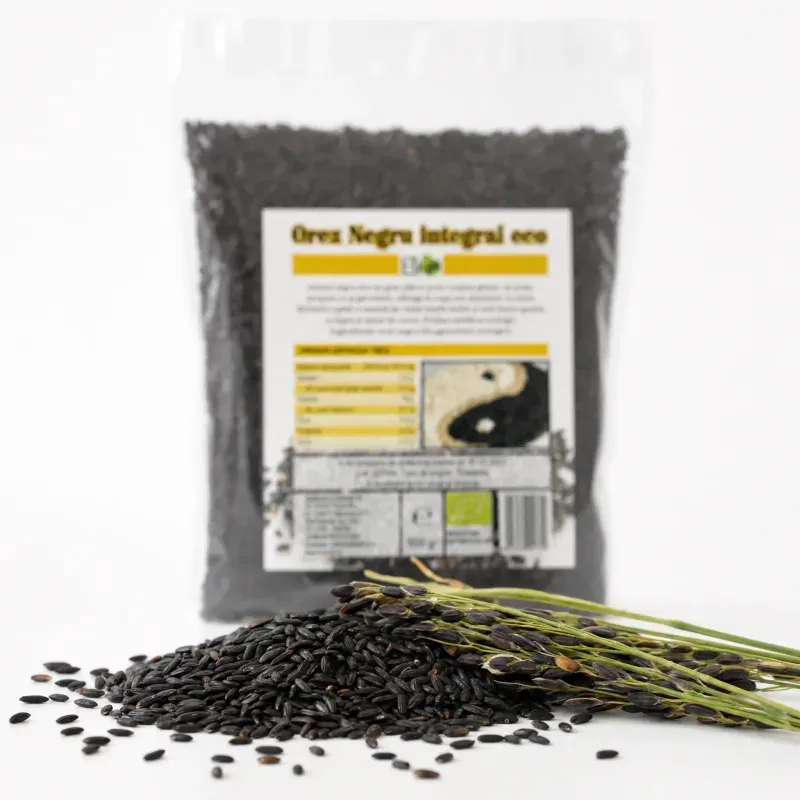 Market - Bacanie - Alimente de baza - Faina, malai si gris - Orez negru integral, BIO 500g - Infinity.ro