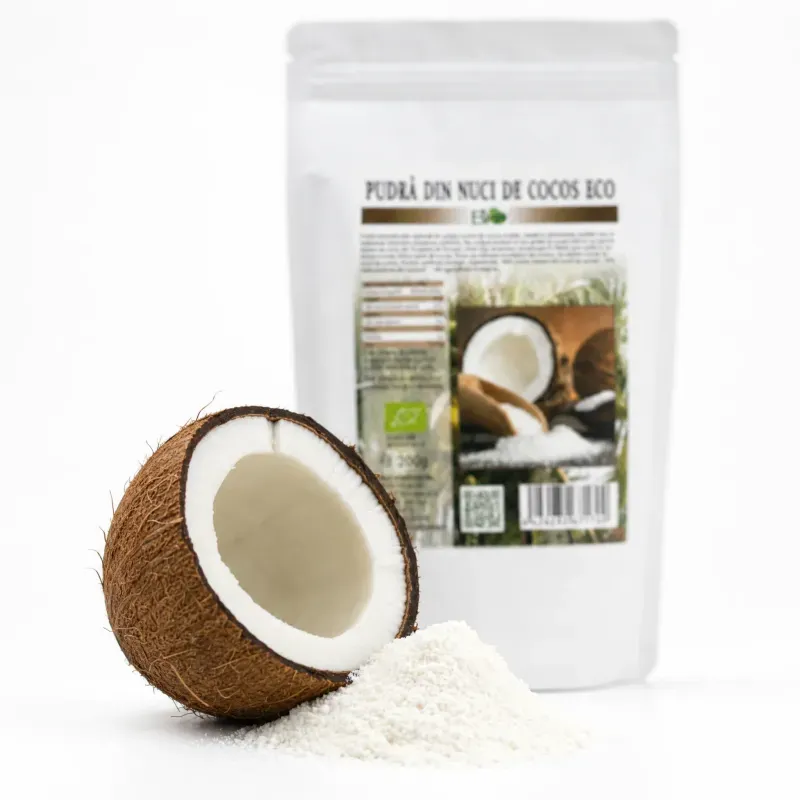 Market - Bacanie - Ingrediente prajituri - Lapte praf de cocos cremos BIO, 200g - Infinity.ro