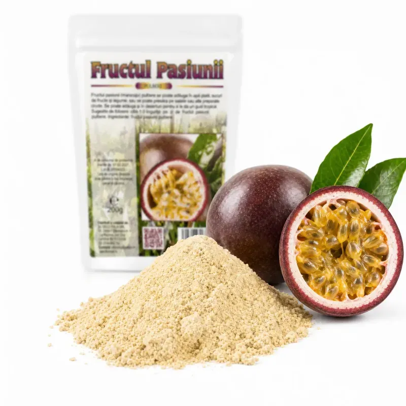 Ingrijire personala si Cosmetice - Sanatate si wellness - Suplimente alimentare - Alte suplimente alimentare - Fructul pasiunii (maracuja) pudra, 200g - Infinity.ro