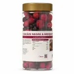 Market - Bacanie - Chipsuri si snacksuri - Fructe uscate - Coacaze negre & merisoare liofilizate, 50g - Infinity.ro