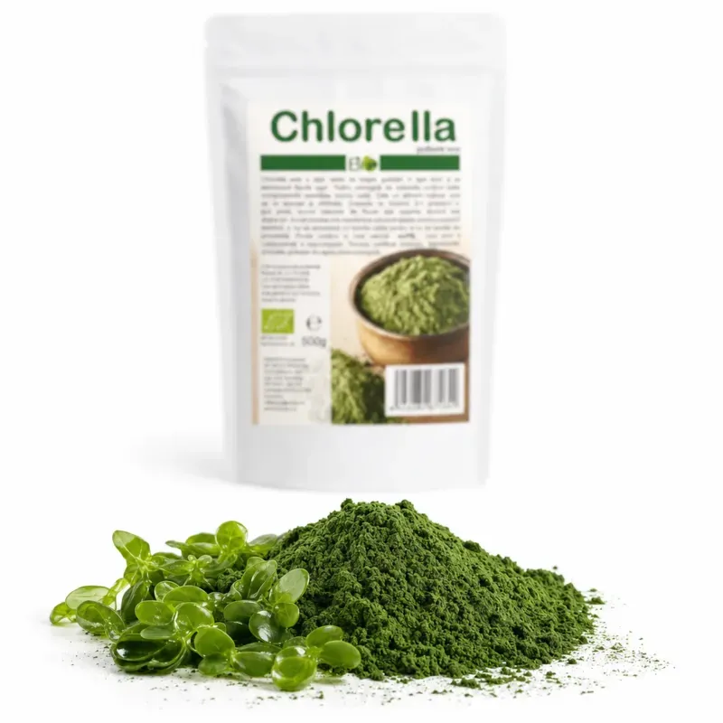 Ingrijire personala si Cosmetice - Sanatate si wellness - Suplimente alimentare - Alte suplimente alimentare - Chlorella pulbere, BIO, 500g - Infinity.ro