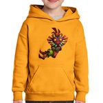 Fashion, accesorii si bijuterii - Copii - Imbracaminte copii - Pulovere si hanorace copii - Hanorac copii Legend of Zelda Majoras Mask, negru, marime L Copii - Infinity.ro