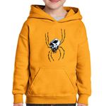 Fashion, accesorii si bijuterii - Copii - Imbracaminte copii - Pulovere si hanorace copii - Hanorac copii Legend of Zelda Spider Skull Horror, negru, marime L Copii - Infinity.ro