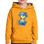 Fashion, accesorii si bijuterii - Copii - Imbracaminte copii - Pulovere si hanorace copii - Hanorac copii Legend of Zelda Time Clepsidra Timp, negru, marime L Copii - Infinity.ro