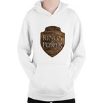 Fashion, accesorii si bijuterii - Copii - Imbracaminte copii - Pulovere si hanorace copii - Hanorac Copii Lord of the Rings Shield New Story Wood John, alb, marime L Copii - Infinity.ro
