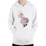 Fashion, accesorii si bijuterii - Copii - Imbracaminte copii - Pulovere si hanorace copii - Hanorac Copii Madoka Magica Kaname Bow Fine Girl, alb, marime L Copii - Infinity.ro