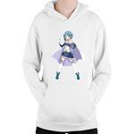 Fashion, accesorii si bijuterii - Copii - Imbracaminte copii - Pulovere si hanorace copii - Hanorac Copii Madoka Magica Sayaka Magical Girl ForteFortissimo, alb, marime L Copii - Infinity.ro