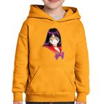 Fashion, accesorii si bijuterii - Copii - Imbracaminte copii - Pulovere si hanorace copii - Hanorac copii Marte Sailor Moon Desene Animate Anime, negru, marime L Copii - Infinity.ro