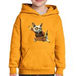Fashion, accesorii si bijuterii - Copii - Imbracaminte copii - Pulovere si hanorace copii - Hanorac copii Master Shifu Kung Fu Panda Instructor Sensei, negru, marime L Copii - Infinity.ro