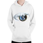 Fashion, accesorii si bijuterii - Copii - Imbracaminte copii - Pulovere si hanorace copii - Hanorac Copii Moon Knight Fly Paranormal Logo US Protect Books, alb, marime L Copii - Infinity.ro