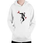 Fashion, accesorii si bijuterii - Copii - Imbracaminte copii - Pulovere si hanorace copii - Hanorac Copii Moon Knight Clean Watercolor Hero Comics, alb, marime L Copii - Infinity.ro