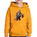 Fashion, accesorii si bijuterii - Copii - Imbracaminte copii - Pulovere si hanorace copii - Hanorac copii Mortal Kombat Baraka Falci Dragute, negru, marime L Copii - Infinity.ro