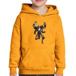 Fashion, accesorii si bijuterii - Copii - Imbracaminte copii - Pulovere si hanorace copii - Hanorac copii Mortal Kombat Goro Four Arms Fight Arena, negru, marime L Copii - Infinity.ro