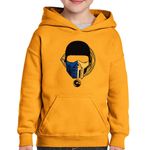 Fashion, accesorii si bijuterii - Copii - Imbracaminte copii - Pulovere si hanorace copii - Hanorac copii Mortal Kombat Insects Sports Mask Hero Natural, negru, marime L Copii - Infinity.ro