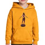 Fashion, accesorii si bijuterii - Copii - Imbracaminte copii - Pulovere si hanorace copii - Hanorac copii Mortal Kombat Mileena Daggers Ninja Battle, negru, marime L Copii - Infinity.ro