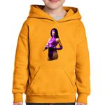 Fashion, accesorii si bijuterii - Copii - Imbracaminte copii - Pulovere si hanorace copii - Hanorac copii Mortal Kombat Mileena Kitana Ultimate Pumnal Battle, negru, marime L Copii - Infinity.ro
