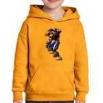 Fashion, accesorii si bijuterii - Copii - Imbracaminte copii - Pulovere si hanorace copii - Hanorac copii Mortal Kombat Nightwolf The Ultimate Warrior, negru, marime L Copii - Infinity.ro