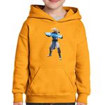 Fashion, accesorii si bijuterii - Copii - Imbracaminte copii - Pulovere si hanorace copii - Hanorac copii Mortal Kombat Raiden Game Mode  Epic Fight, negru, marime L Copii - Infinity.ro