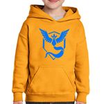 Fashion, accesorii si bijuterii - Copii - Imbracaminte copii - Pulovere si hanorace copii - Hanorac copii Mustic Pokemon Go Logo, negru, marime L Copii - Infinity.ro