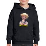 Fashion, accesorii si bijuterii - Copii - Imbracaminte copii - Pulovere si hanorace copii - Hanorac copii My Hero Academia Himiko Toga Bad Girl Anime, negru, marime L Copii - Infinity.ro