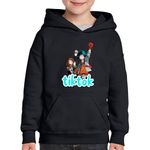 Fashion, accesorii si bijuterii - Copii - Imbracaminte copii - Pulovere si hanorace copii - Hanorac copii My Hero Academia Tiktok Tik Tok Anime, negru, marime L Copii - Infinity.ro