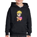 Fashion, accesorii si bijuterii - Copii - Imbracaminte copii - Pulovere si hanorace copii - Hanorac copii Naruto Instagram Creator Akatsuki Anime Manga, negru, marime L Copii - Infinity.ro