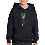 Fashion, accesorii si bijuterii - Copii - Imbracaminte copii - Pulovere si hanorace copii - Hanorac copii Naruto Zetsu Uzumachi Obito Clan, negru, marime L Copii - Infinity.ro