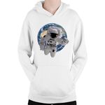 Fashion, accesorii si bijuterii - Copii - Imbracaminte copii - Pulovere si hanorace copii - Hanorac Copii NASA Earth Life Satelite Astronaut Project Comet, alb, marime L Copii - Infinity.ro