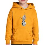 Fashion, accesorii si bijuterii - Copii - Imbracaminte copii - Pulovere si hanorace copii - Hanorac copii Om de Zapada Olaf Desene Animate, negru, marime L Copii - Infinity.ro
