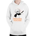 Fashion, accesorii si bijuterii - Copii - Imbracaminte copii - Pulovere si hanorace copii - Hanorac Copii Oresama Teacher Kurosaki Anime Femboy Energic Trouble, alb, marime L Copii - Infinity.ro