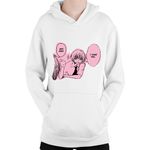 Fashion, accesorii si bijuterii - Copii - Imbracaminte copii - Pulovere si hanorace copii - Hanorac Copii Oresama Teacher Natsuo Disguise Kurosaki Mafuyu Otaku, alb, marime L Copii - Infinity.ro